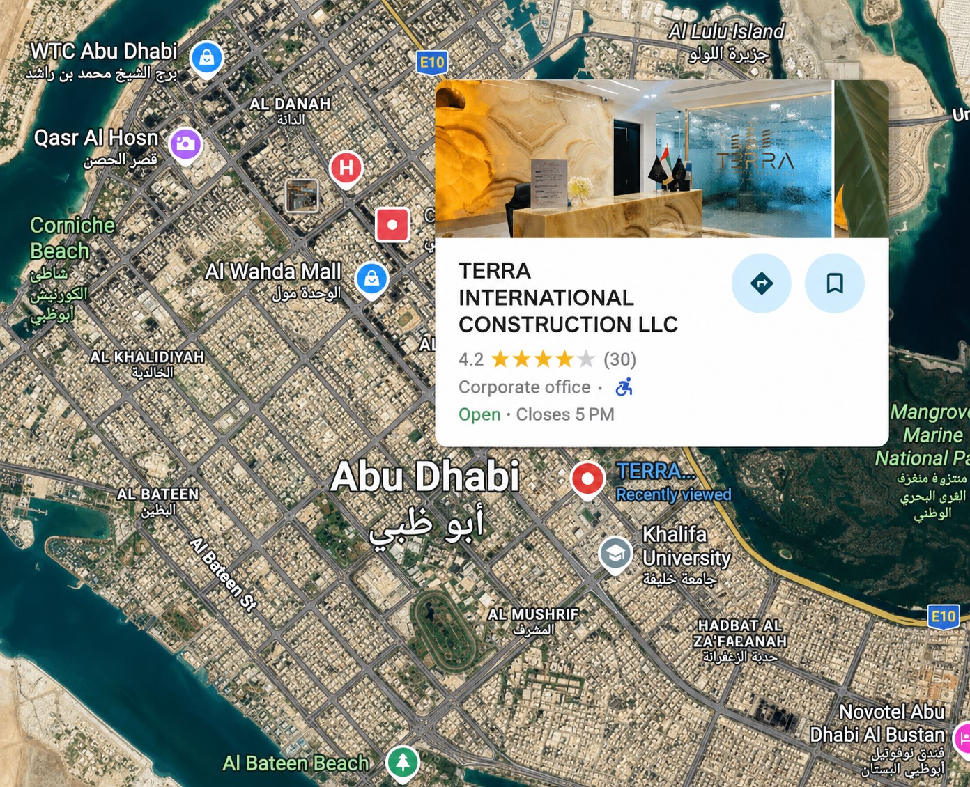 Map Location